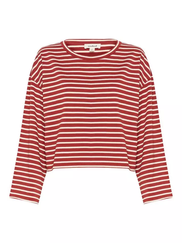 Топ Soaked In Luxury Neo Boxy Stripe, цвет russet/white
Топ Soaked In Luxury Neo Boxy Stripe, цвет russet/white