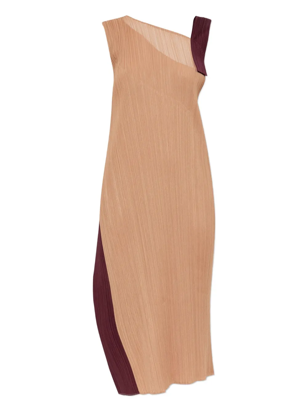 Платье с асимметричными складками Pleats Please Issey Miyake, оранжевый
Платье с асимметричными складками Pleats Please Issey Miyake, оранжевый