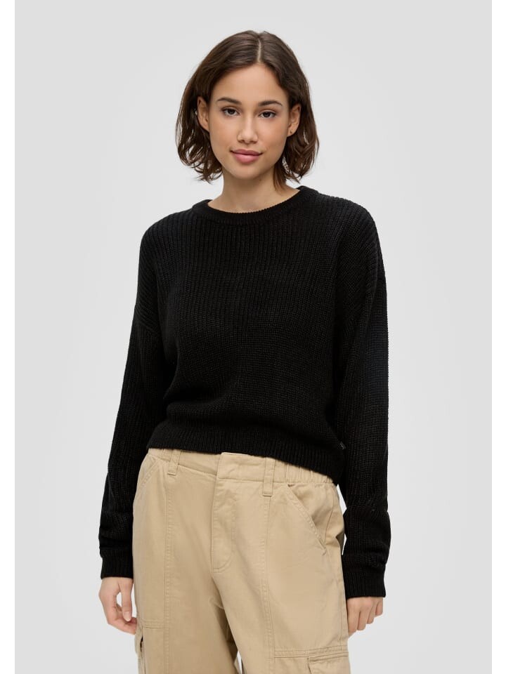 Пуловер QS, черный
Пуловер QS, черный