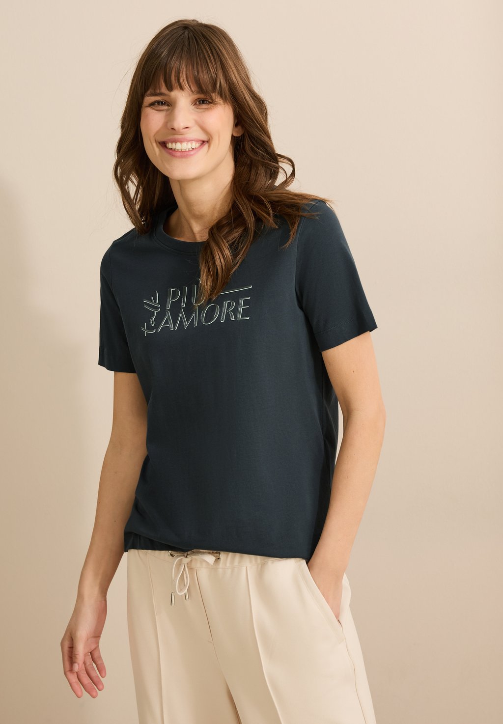 Рубашка с принтом Cecil, темно-зеленый
Рубашка с принтом Cecil, темно-зеленый