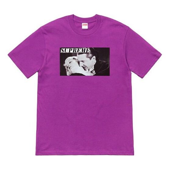 Футболка ss19 bela lugosi tee vampire printing short sleeve purple Supreme, фиолетовый
Футболка ss19 bela lugosi tee vampire printing short sleeve purple Supreme, фиолетовый