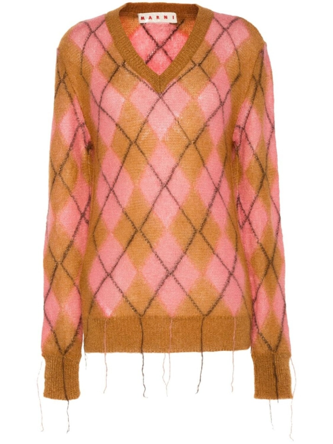 Marni джемпер с узором аргайл, розовый
Marni джемпер с узором аргайл, розовый