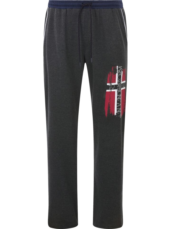 Пижамные брюки Jan Vanderstorm GIERTON, цвет schwarz melange
Пижамные брюки Jan Vanderstorm GIERTON, цвет schwarz melange