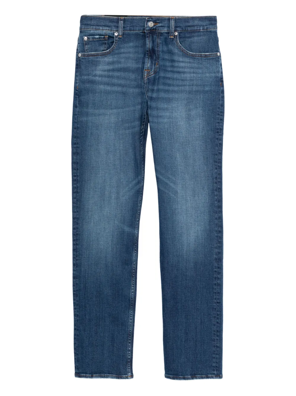 Джинсы с эффектом потертости 7 For All Mankind, синий
Джинсы с эффектом потертости 7 For All Mankind, синий