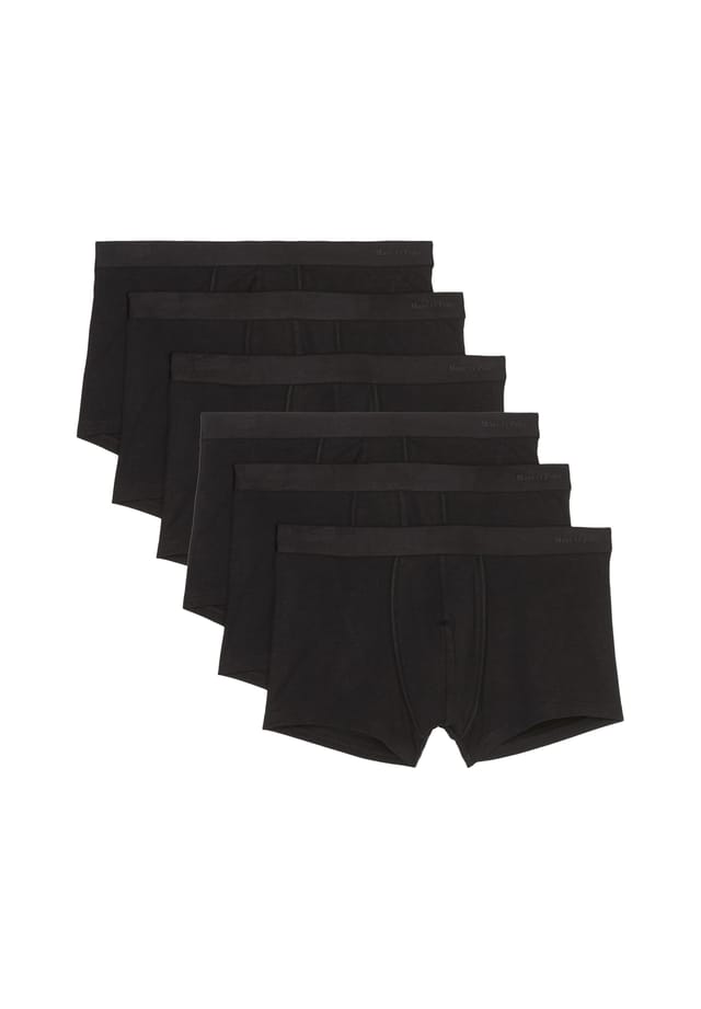 Комплект из 6 предметов первой необходимости из органического хлопка в стиле ретро-шорты/брюк Marc O'Polo, черный
Комплект из 6 предметов первой необходимости из органического хлопка в стиле ретро-шорты/брюк Marc O'Polo, черный