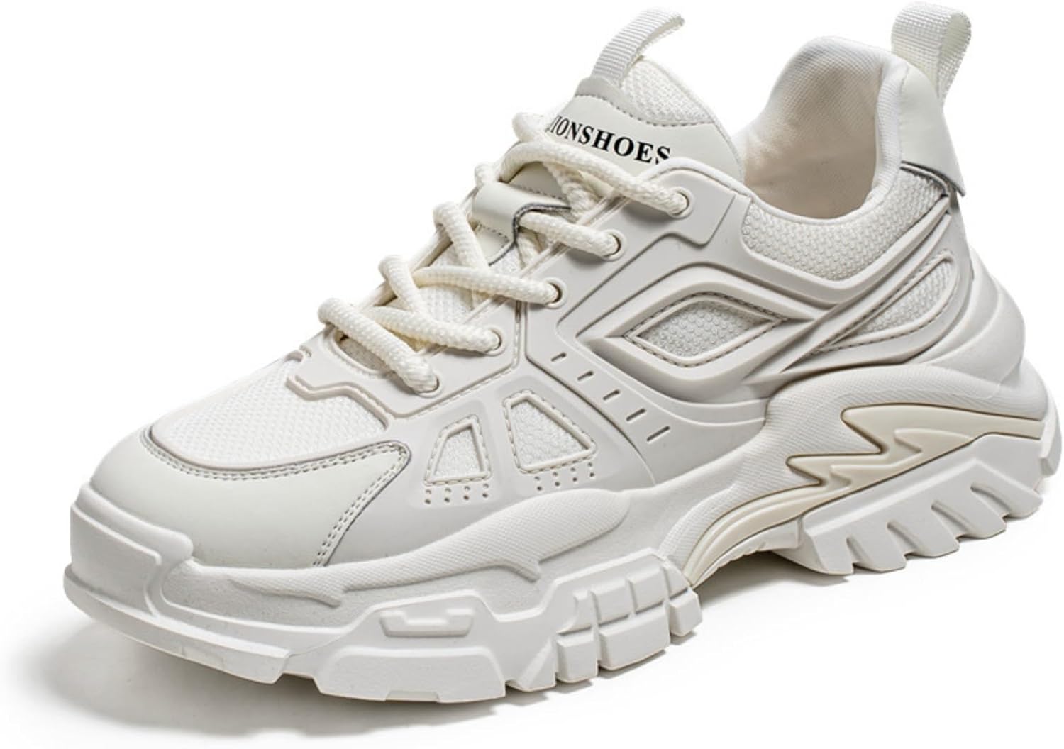 Мужские массивные кроссовки ретро, повседневные обувь из дышащей сетки на высокой подошве, стильные кроссовки для ежедневной носки Aokisx, белый
Мужские массивные кроссовки ретро, повседневные обувь из дышащей сетки на высокой подошве, стильные кроссовки для ежедневной носки Aokisx, белый