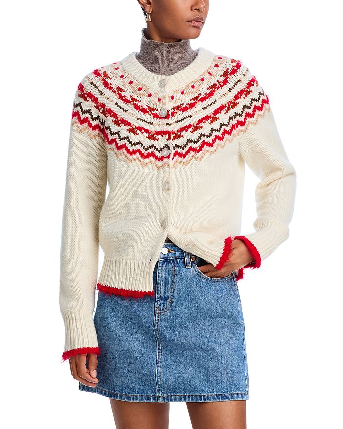 Кардиган с бахромой в стиле шале Guest in Residence, белый
Кардиган с бахромой в стиле шале Guest in Residence, белый