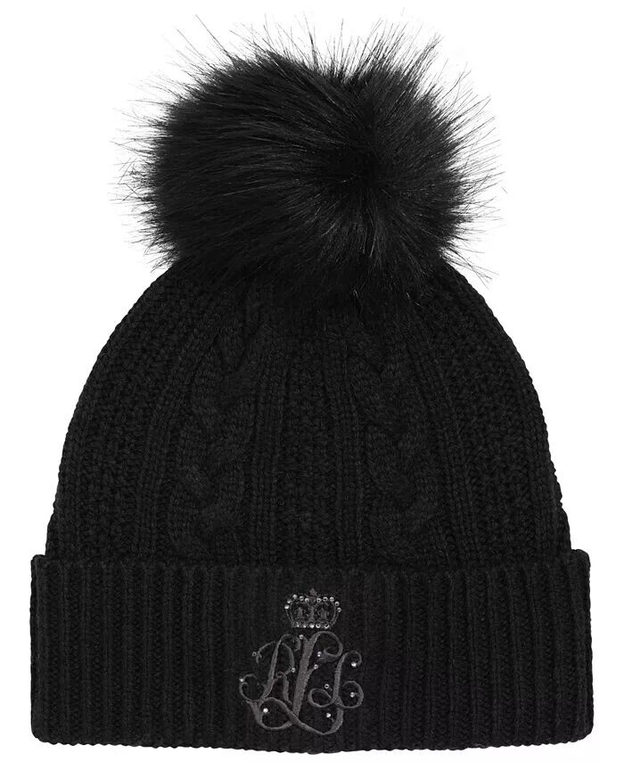 Косая шляпа с прямой вышивкой и камнями Lauren Ralph Lauren, черный
Косая шляпа с прямой вышивкой и камнями Lauren Ralph Lauren, черный