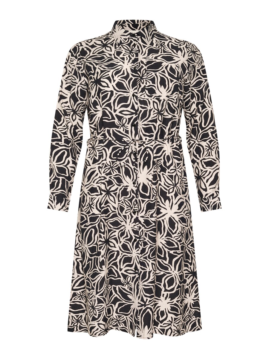 Платье-рубашка KAFFE CURVE KCHaliah, черный
Платье-рубашка KAFFE CURVE KCHaliah, черный