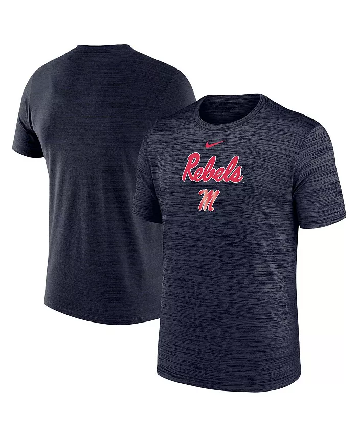 Мужская футболка Ole Miss Rebels Velocity Performance в синем цвете Nike
Мужская футболка Ole Miss Rebels Velocity Performance в синем цвете Nike