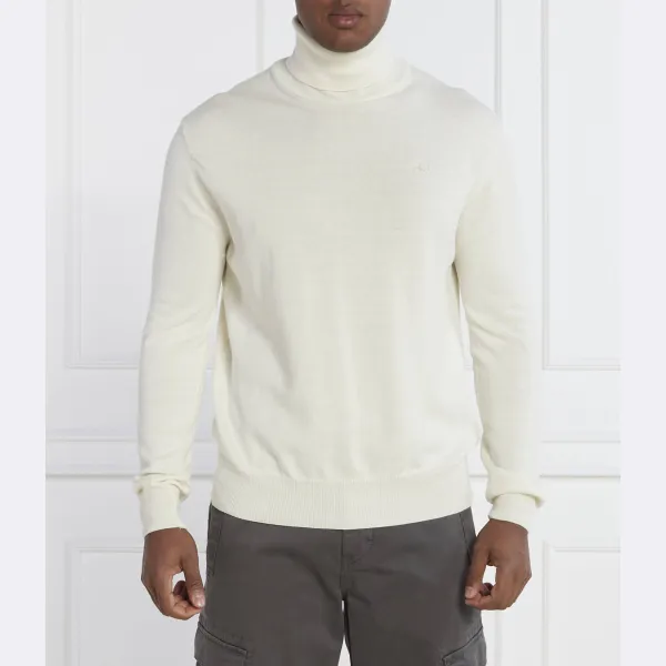 Водолазка стандартного кроя с добавлением шерсти La Martina, бежевый
Водолазка стандартного кроя с добавлением шерсти La Martina, бежевый