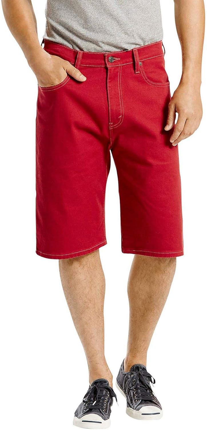 Мужские свободные прямые джинсовые шорты Levi's 569, Rio Red
Мужские свободные прямые джинсовые шорты Levi's 569, Rio Red