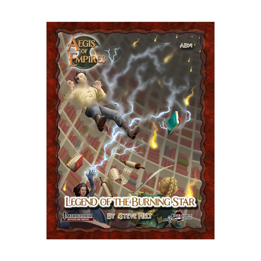 Aegis of Empires #4 - Legend of the Burning Star (Pathfinder 1st Edition), Pathfinder 1st Edition - Adventures & Modules (Legendary Games), мягкая обложка
Aegis of Empires #4 - Legend of the Burning Star (Pathfinder 1st Edition), Pathfinder 1st Edition - Adventures & Modules (Legendary Games), мягкая обложка