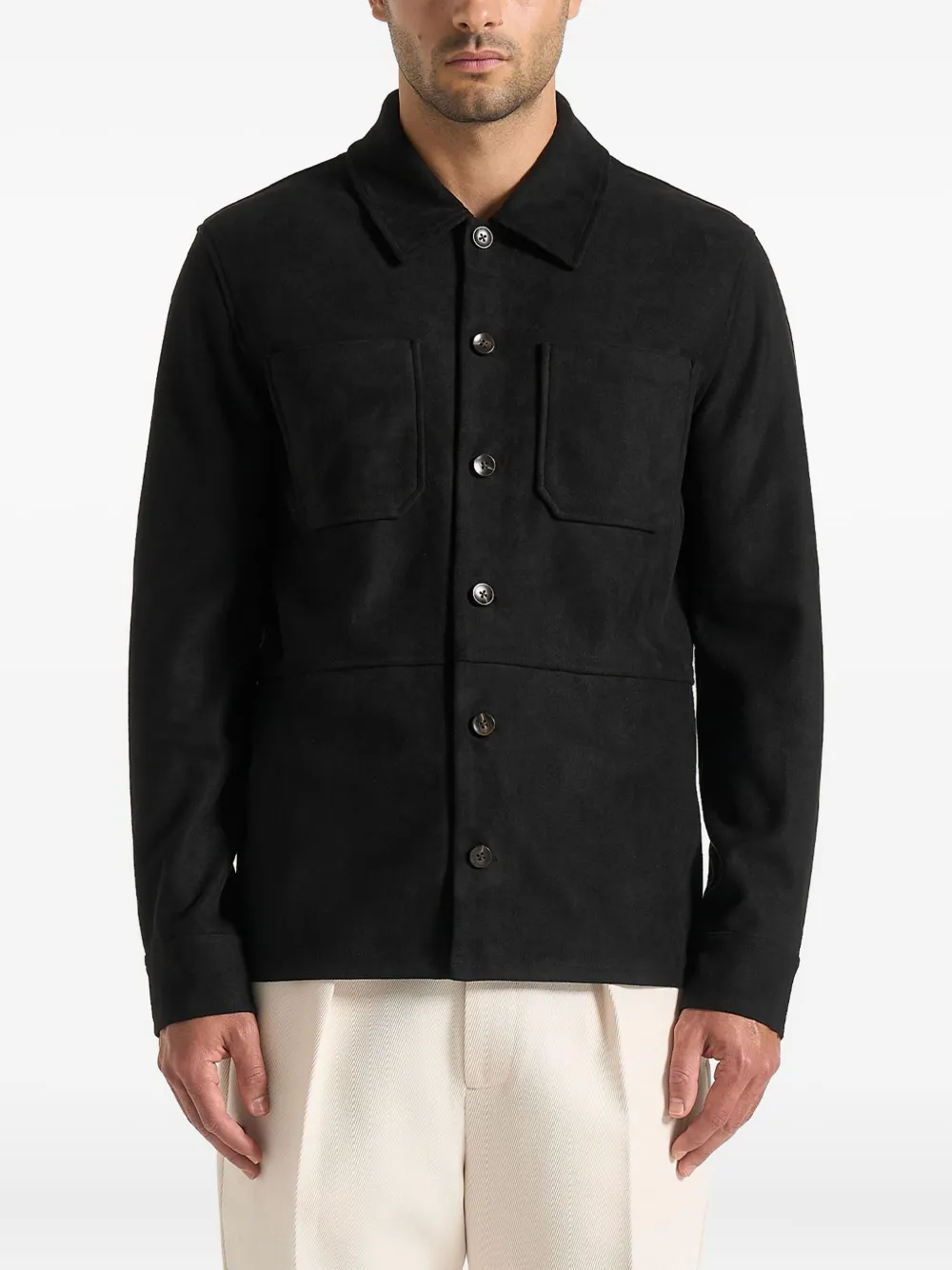 Куртка-рубашка с нагрудным карманом Manière De Voir, черный
Куртка-рубашка с нагрудным карманом Manière De Voir, черный