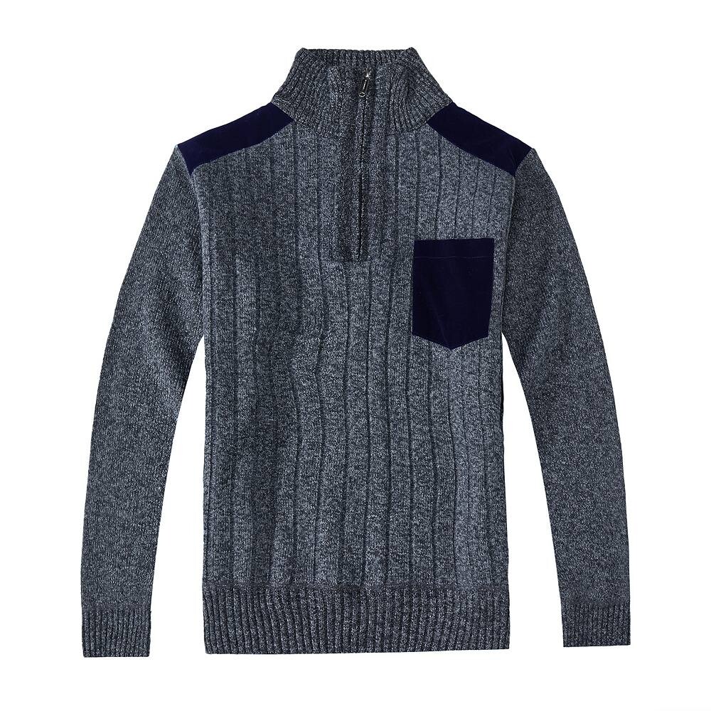 Gioberti Мужской вязаный пуловер стандартного кроя с полумолнией на молнии и мягкой фланелевой подкладкой с начесом, цвет Melange Blue
Gioberti Мужской вязаный пуловер стандартного кроя с полумолнией на молнии и мягкой фланелевой подкладкой с начесом, цвет Melange Blue