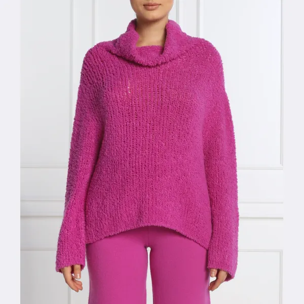 Водолазка свободного кроя с добавлением кашемира Liviana Conti, розовый
Водолазка свободного кроя с добавлением кашемира Liviana Conti, розовый