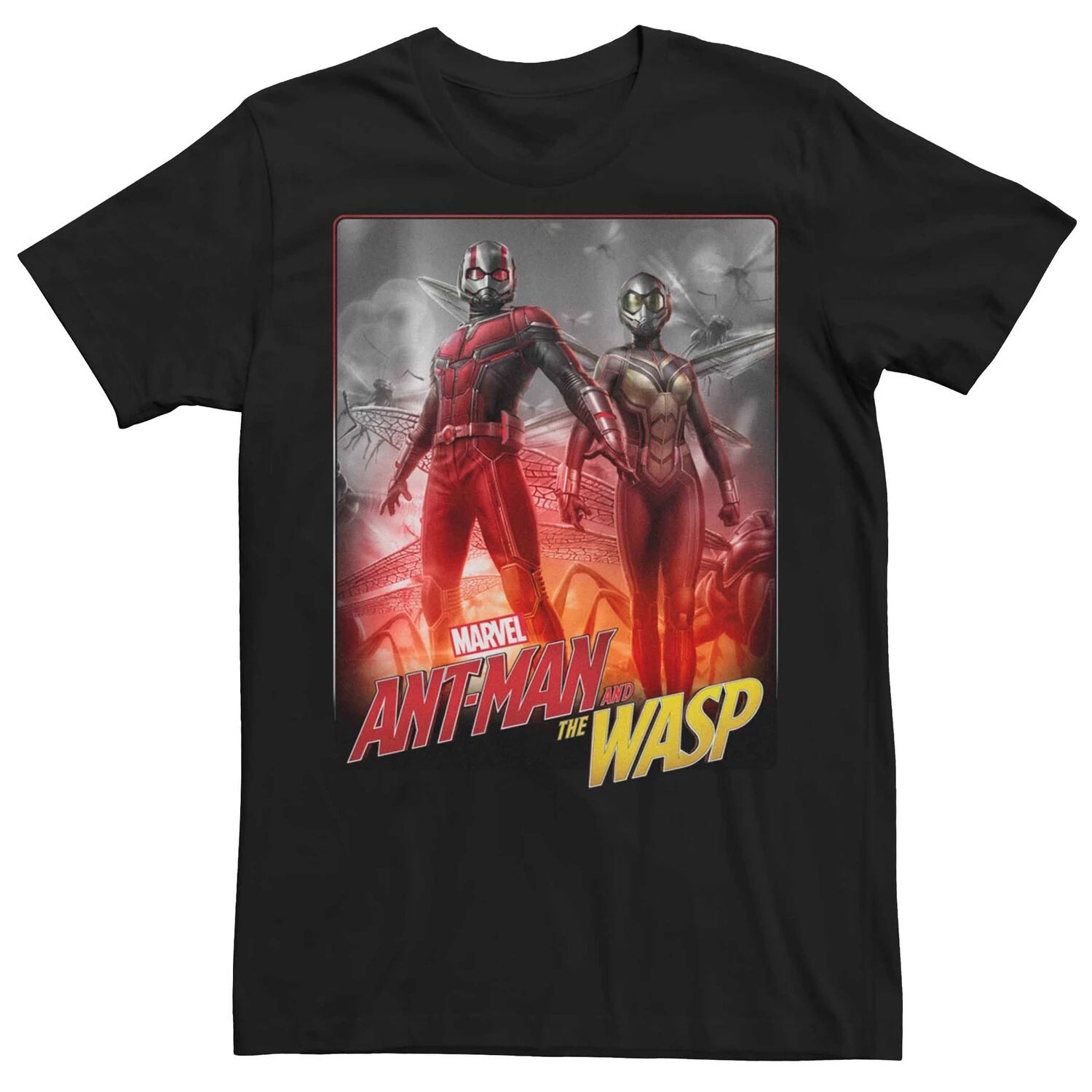 Мужская футболка с постером «Человек-муравей и Оса» из группы Marvel Licensed Character
Мужская футболка с постером «Человек-муравей и Оса» из группы Marvel Licensed Character
