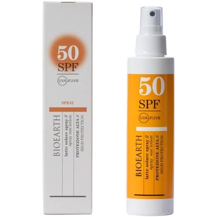 Latte Solare Спрей SPF 50 150мл Bioearth
Latte Solare Спрей SPF 50 150мл Bioearth