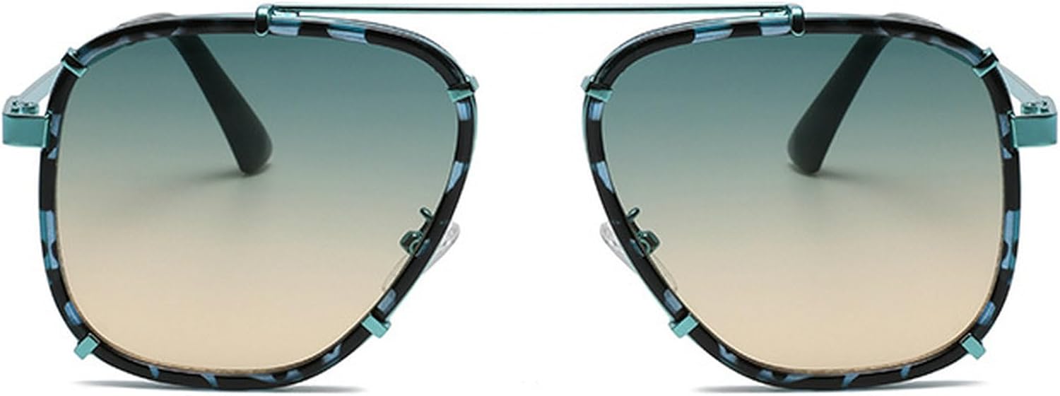 Модные квадратные солнцезащитные очки-пилот для женщин, дизайнерские очки в металлической оправе, мужские коричневые и зеленые солнцезащитные очки для женщин, защита от УФ-излучения UV400 mincl, Green
Модные квадратные солнцезащитные очки-пилот для женщин, дизайнерские очки в металлической оправе, мужские коричневые и зеленые солнцезащитные очки для женщин, защита от УФ-излучения UV400 mincl, Green