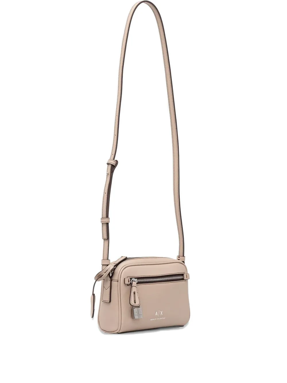 Сумка через плечо с замком Armani Exchange, нейтральный
Сумка через плечо с замком Armani Exchange, нейтральный
