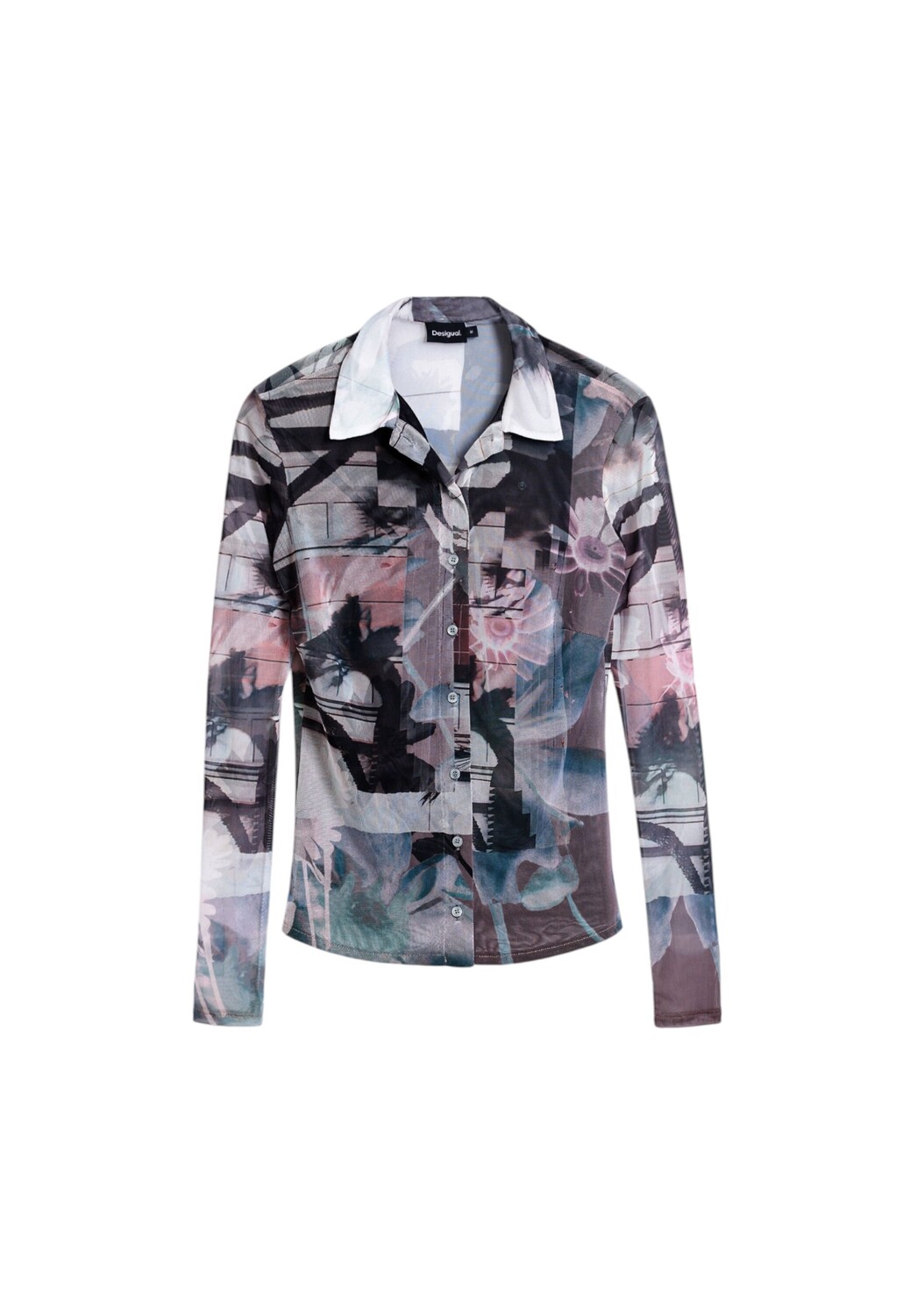 Рубашка Desigual с цветочным принтом, черный
Рубашка Desigual с цветочным принтом, черный