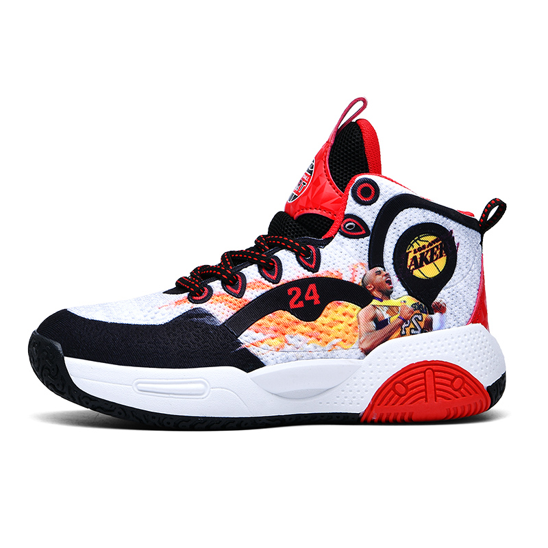 Детские баскетбольные кроссовки с противоскользящей амортизацией, износостойкими и отскоковыми подошвами ZHULE, черный/красный
Детские баскетбольные кроссовки с противоскользящей амортизацией, износостойкими и отскоковыми подошвами ZHULE, черный/красный