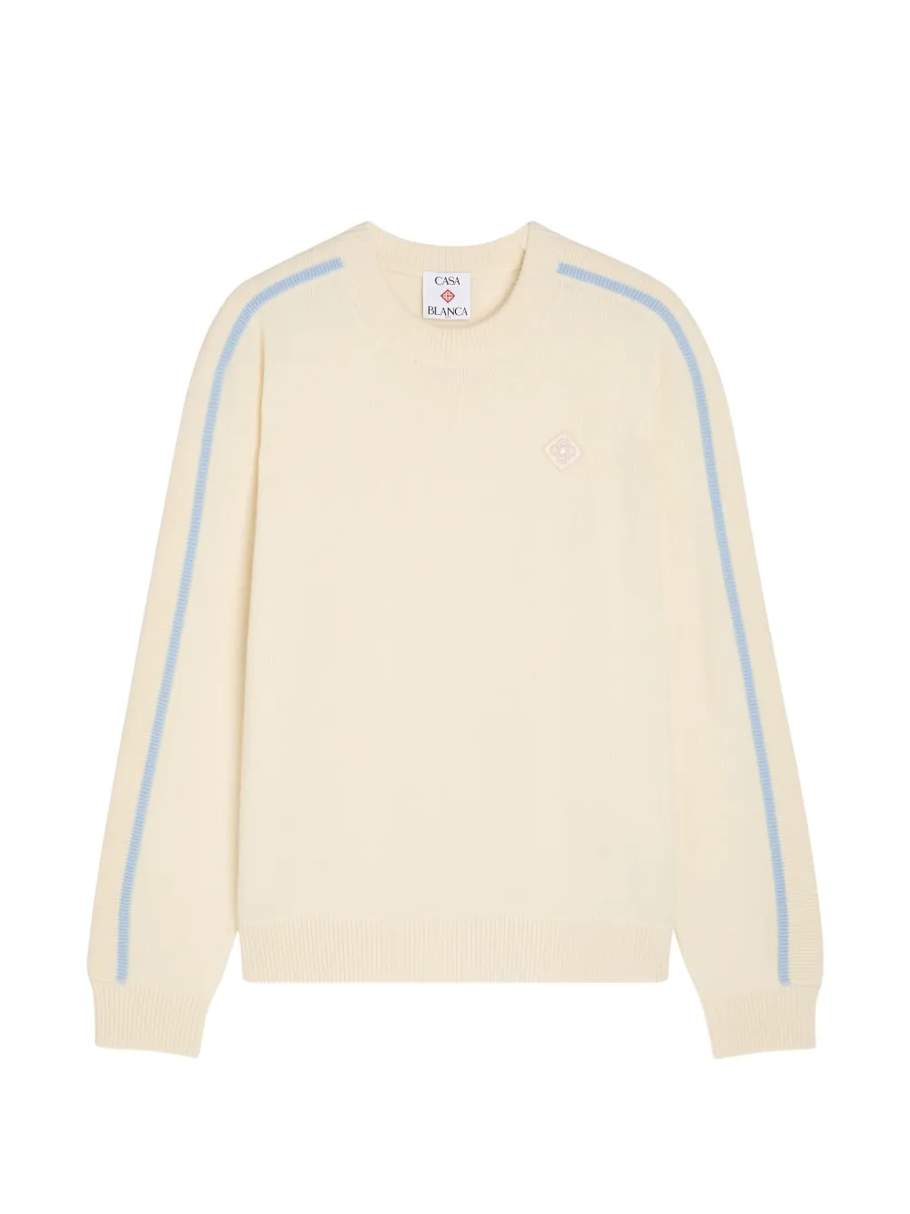 Полосатый свитер Casablanca, бежевый
Полосатый свитер Casablanca, бежевый