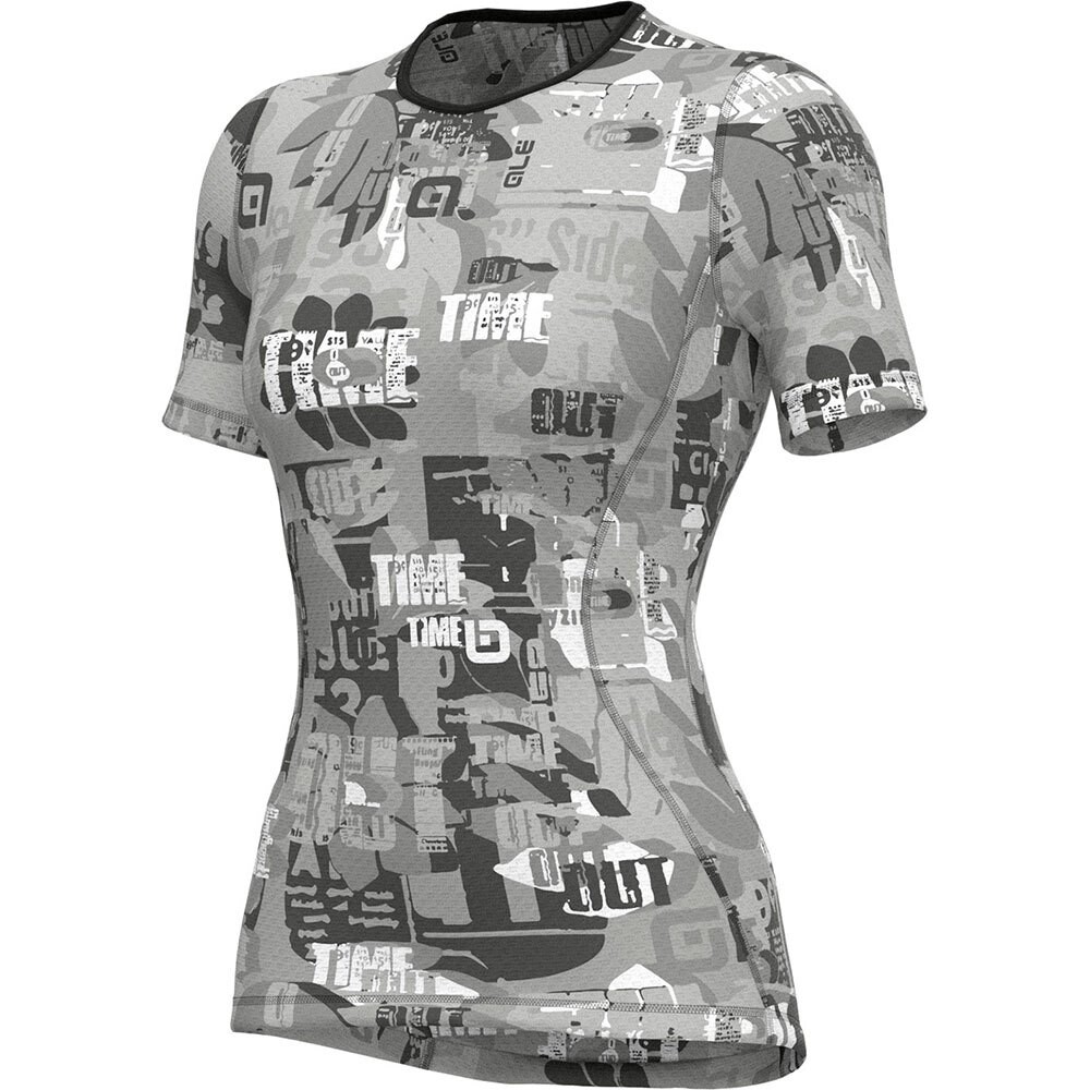 Базовый слой с коротким рукавом Alé Break, серый 
Базовый слой с коротким рукавом Alé Break, серый