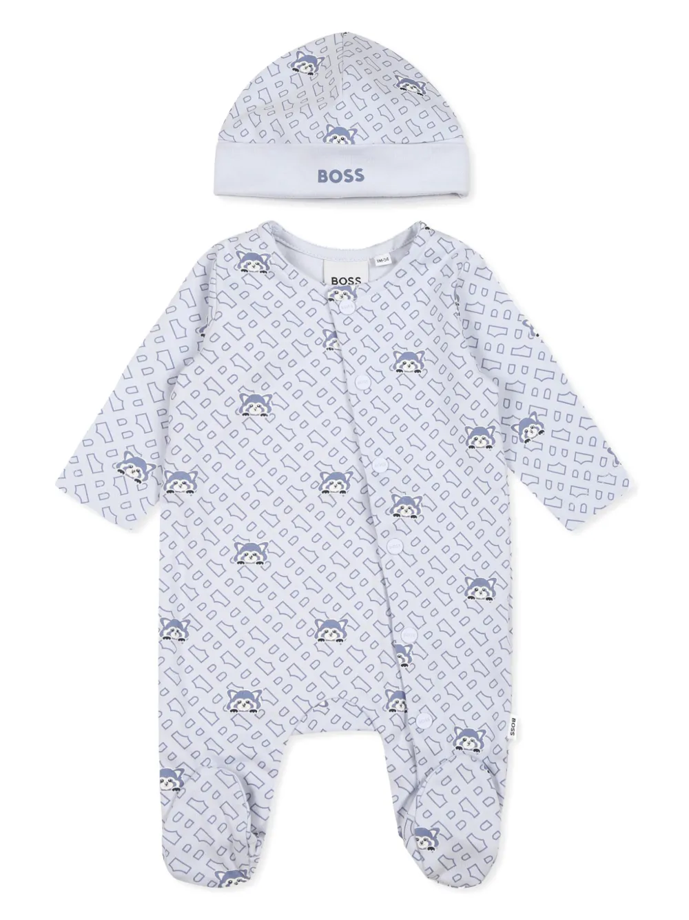 Комплект Red Panda из двух предметов Boss Kidswear, синий
Комплект Red Panda из двух предметов Boss Kidswear, синий