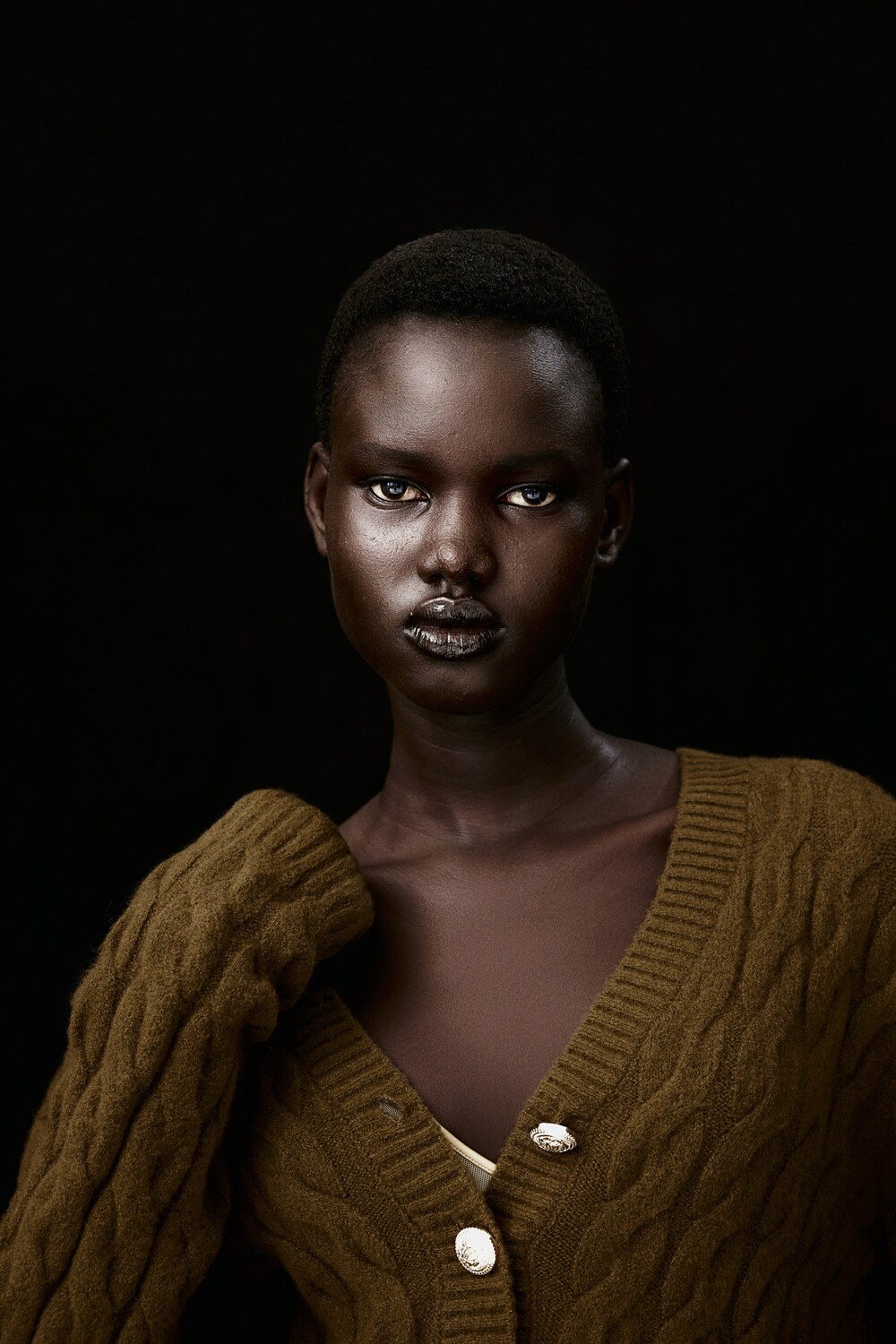 Кардиган косой вязки H&M, хаки
Кардиган косой вязки H&M, хаки