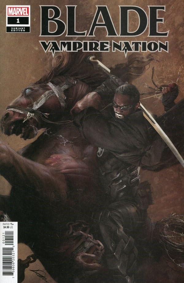Blade: Vampire Nation #1 Lozano Variant Cover with Rated Comics Acrylic Backer (Rated Comics)
Blade: Vampire Nation #1 Lozano Variant Cover with Rated Comics Acrylic Backer (Rated Comics)