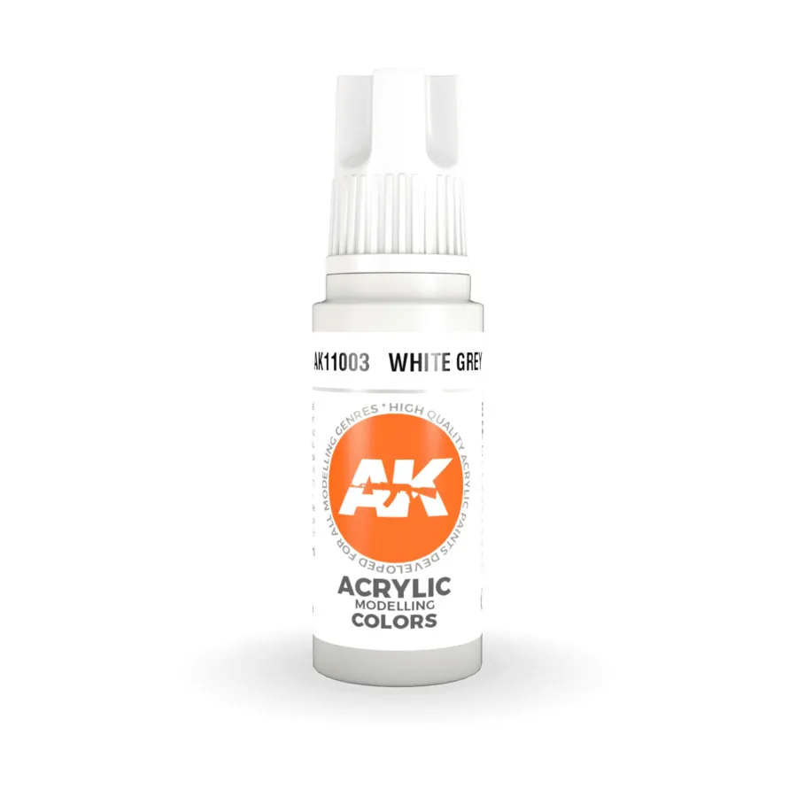 Белый Серый (17 мл), 3rd Gen Acrylic - Blacks, Whites & Greys
Белый Серый (17 мл), 3rd Gen Acrylic - Blacks, Whites & Greys
