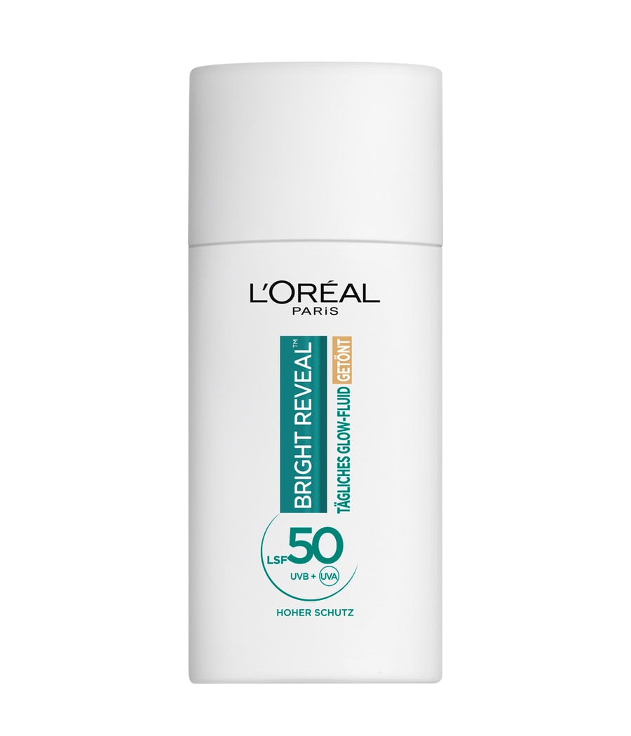Солнцезащитный гель L'Oréal Paris Bright Reveal Tägliches Glow-Fluid Getönt mit LSF 50 - Mittel, 50 ml
Солнцезащитный гель L'Oréal Paris Bright Reveal Tägliches Glow-Fluid Getönt mit LSF 50 - Mittel, 50 ml