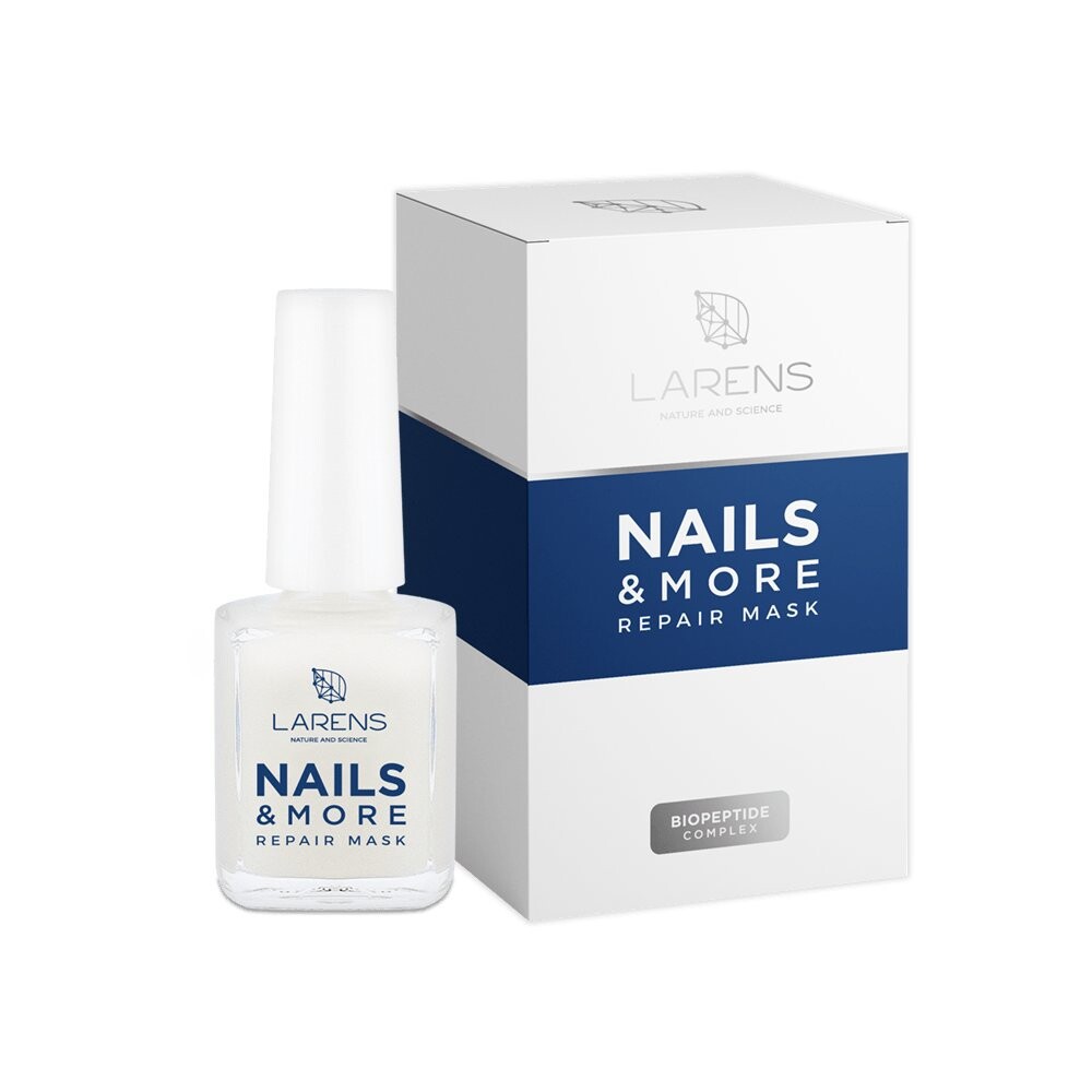 Larens, Nails & More Repair, Маска для ухода за ногтями, 16 мл
Larens, Nails & More Repair, Маска для ухода за ногтями, 16 мл