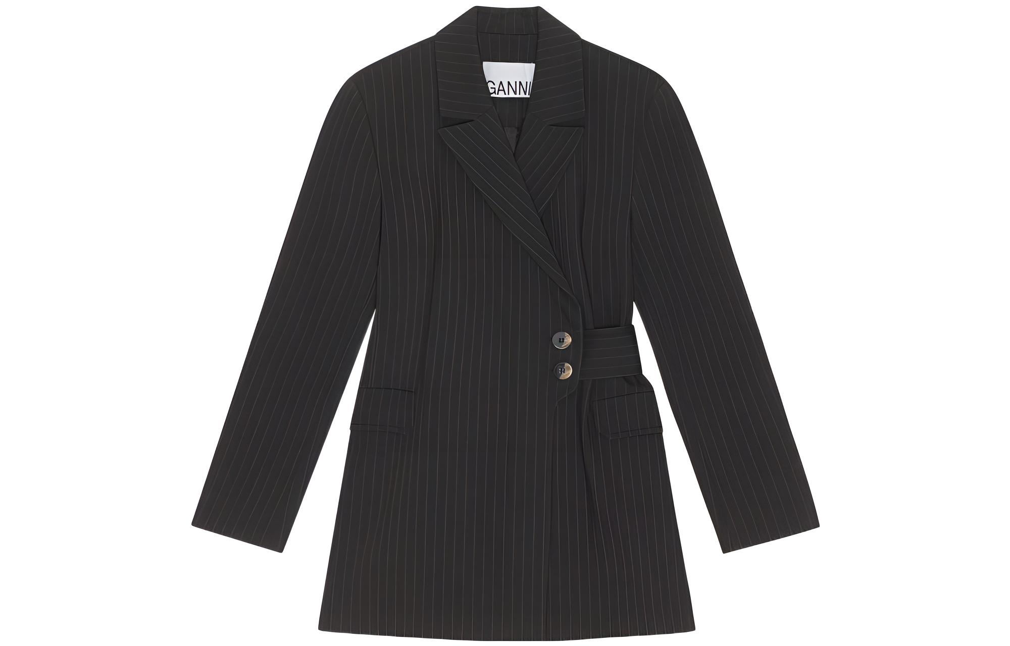 Женский деловой костюм GANNI черный
Женский деловой костюм GANNI черный