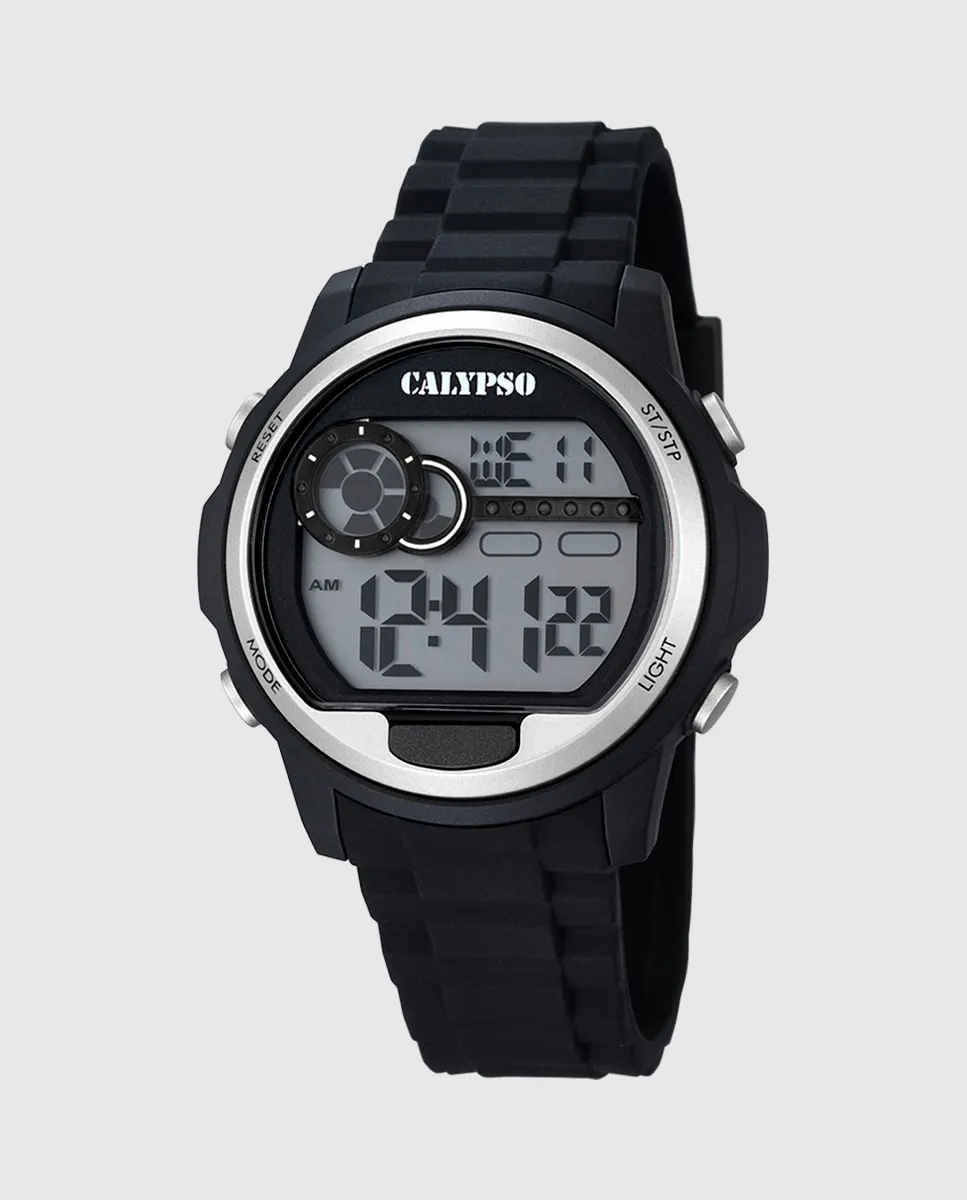 K5667/1 Цифровые мужские черные резиновые часы Calypso, черный
K5667/1 Цифровые мужские черные резиновые часы Calypso, черный