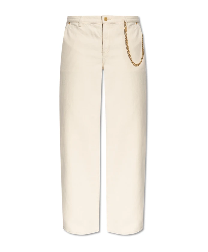 Джинсы с широкими штанинами Michael Kors, бежевый
Джинсы с широкими штанинами Michael Kors, бежевый