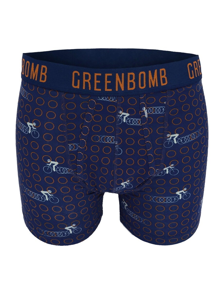 Боксеры GREENBOMB Bike Rings, темно-синий
Боксеры GREENBOMB Bike Rings, темно-синий