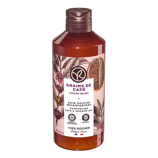 Гель для душа и ванны с кофейными зернами Yves Rocher, 400 мл
Гель для душа и ванны с кофейными зернами Yves Rocher, 400 мл