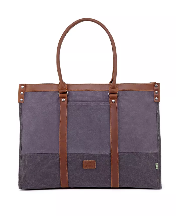 Сумка-тоут Stone Creek из вощеного холста TSD BRAND, серый
Сумка-тоут Stone Creek из вощеного холста TSD BRAND, серый