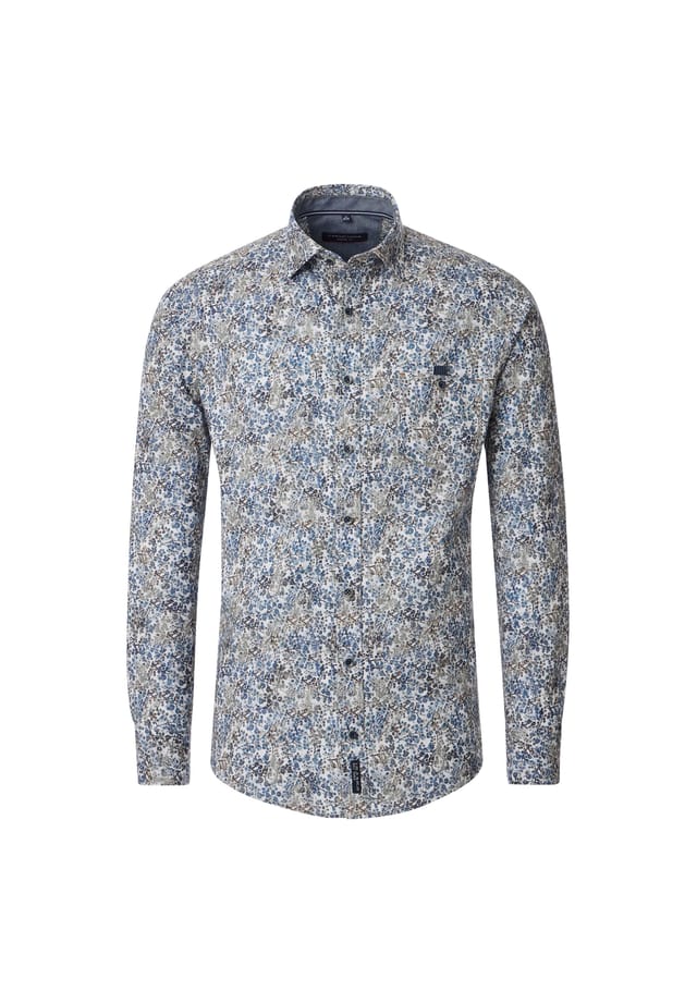 Рубашка для отдыха с принтом свободного покроя Casamoda, голубой
Рубашка для отдыха с принтом свободного покроя Casamoda, голубой