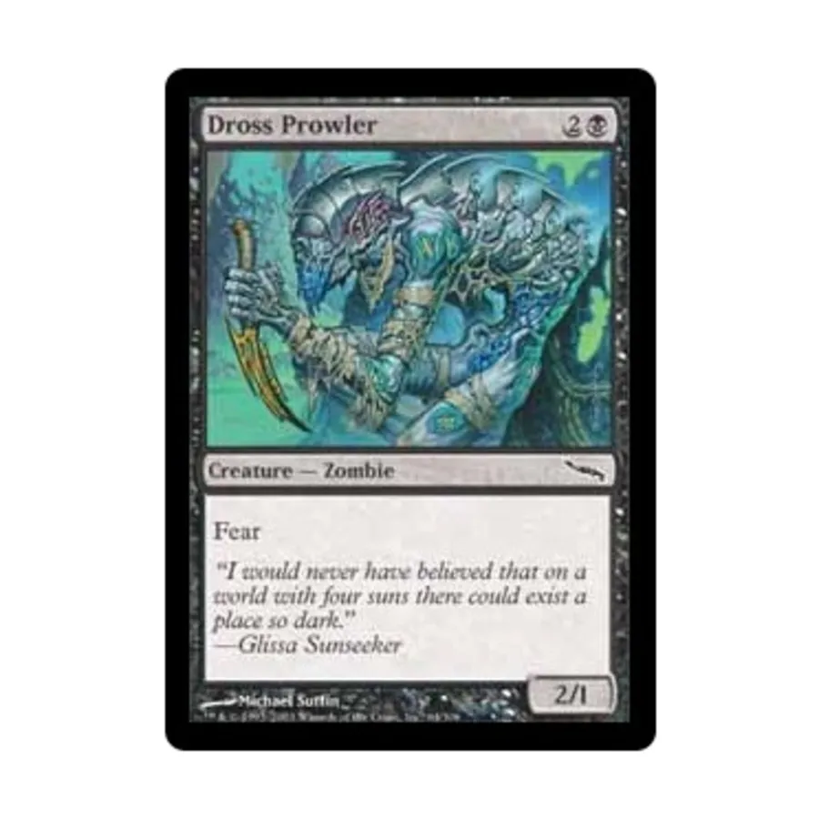 CCG Дросс Проулер (C) (Фольга), MTG - Mirrodin
CCG Дросс Проулер (C) (Фольга), MTG - Mirrodin