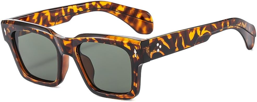 Квадратные мужские солнцезащитные очки оливково-зеленого цвета с защитой от УФ-излучения UV400 и заклепками, женские солнцезащитные очки в стиле панк DSVIGF, C5-leopard Green
Квадратные мужские солнцезащитные очки оливково-зеленого цвета с защитой от УФ-излучения UV400 и заклепками, женские солнцезащитные очки в стиле панк DSVIGF, C5-leopard Green