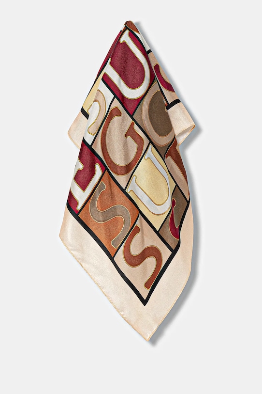 Шелковый шарф Guess, коричневый
Шелковый шарф Guess, коричневый