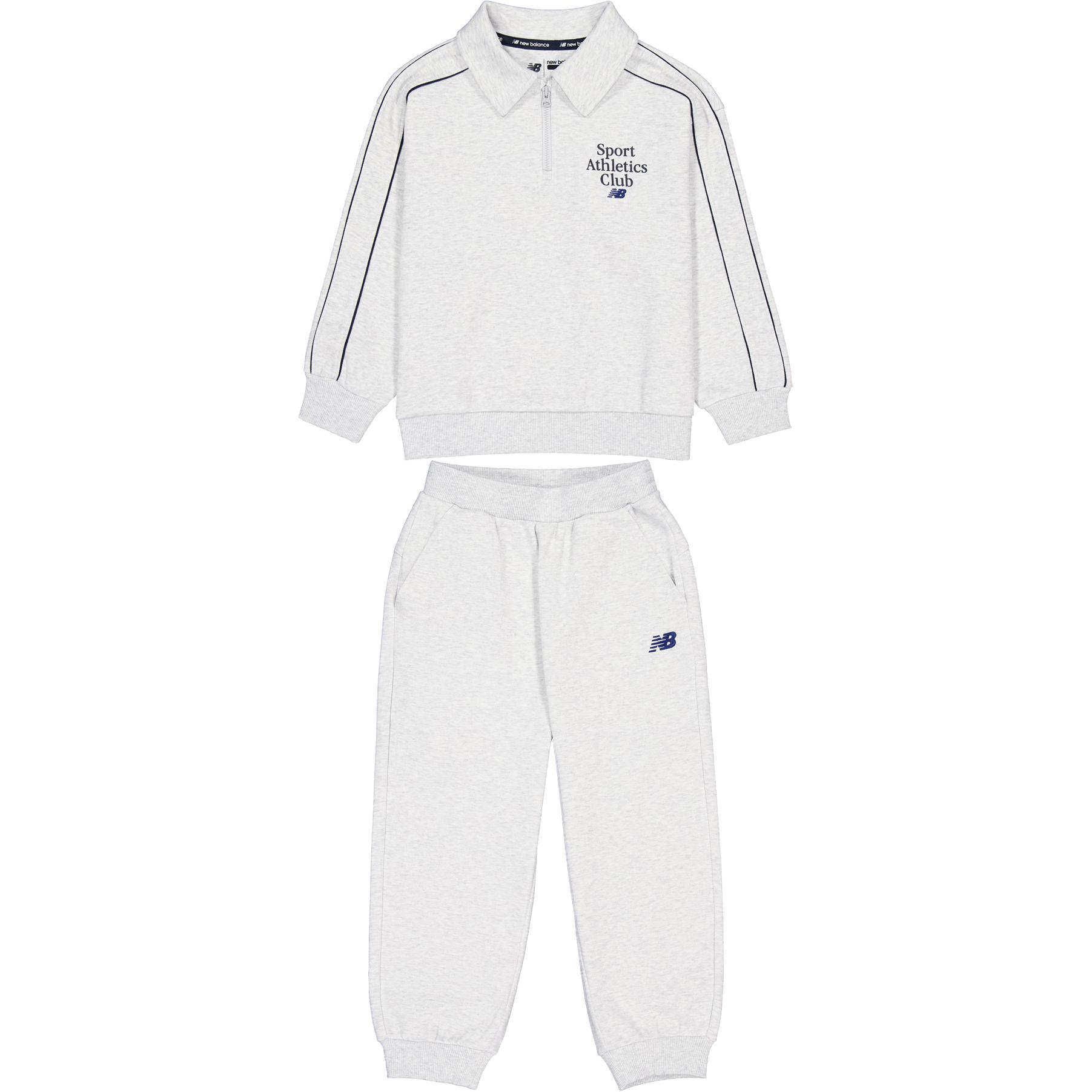 Повседневная спортивная одежда светло-серая детская New Balance
Повседневная спортивная одежда светло-серая детская New Balance