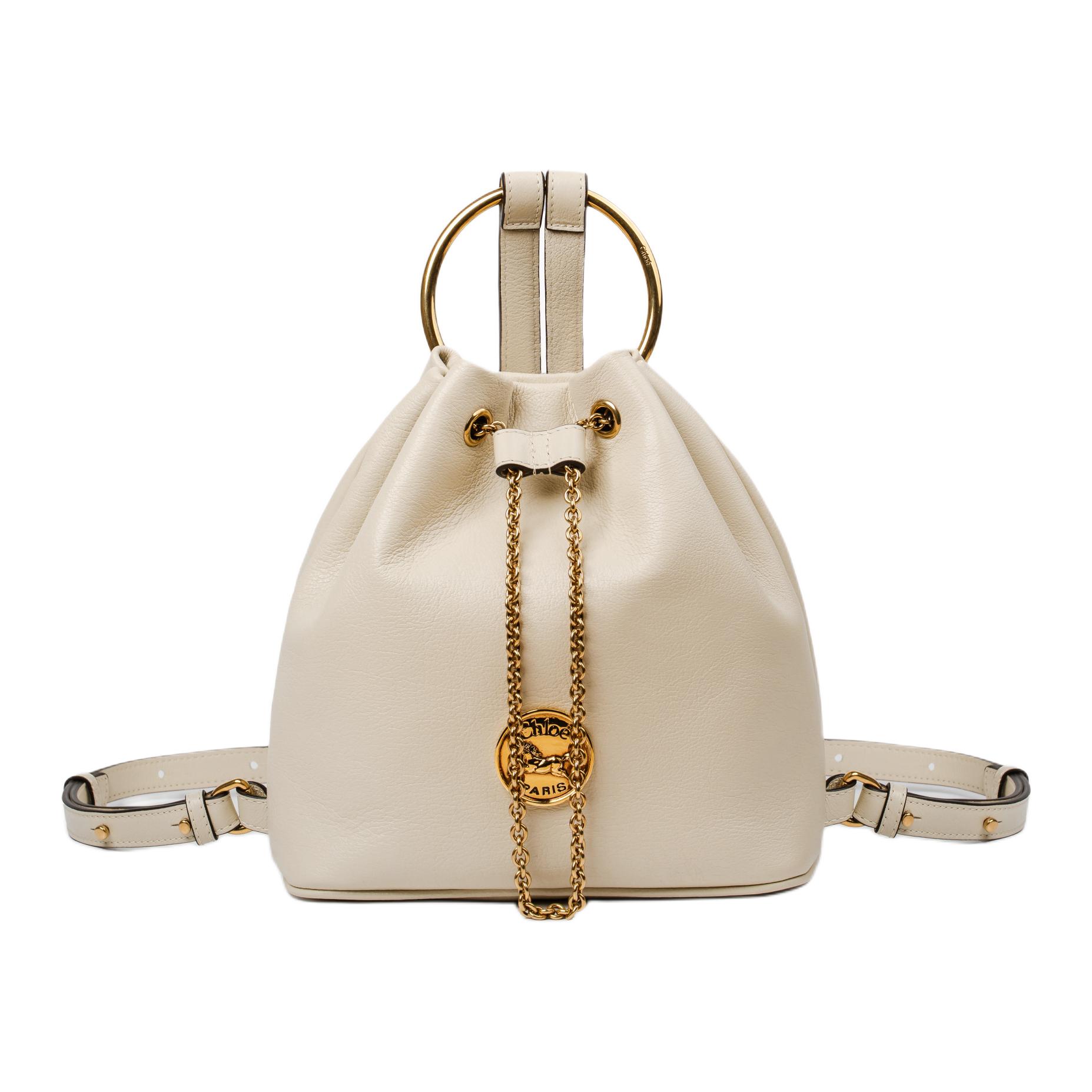 Chloé Сумка-рюкзак Chloe Buffalo Leather Small женская white
Chloé Сумка-рюкзак Chloe Buffalo Leather Small женская white