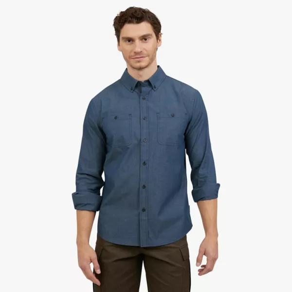 Мужская рубашка с длинным рукавом на пуговицах Quiksilver, синий
Мужская рубашка с длинным рукавом на пуговицах Quiksilver, синий