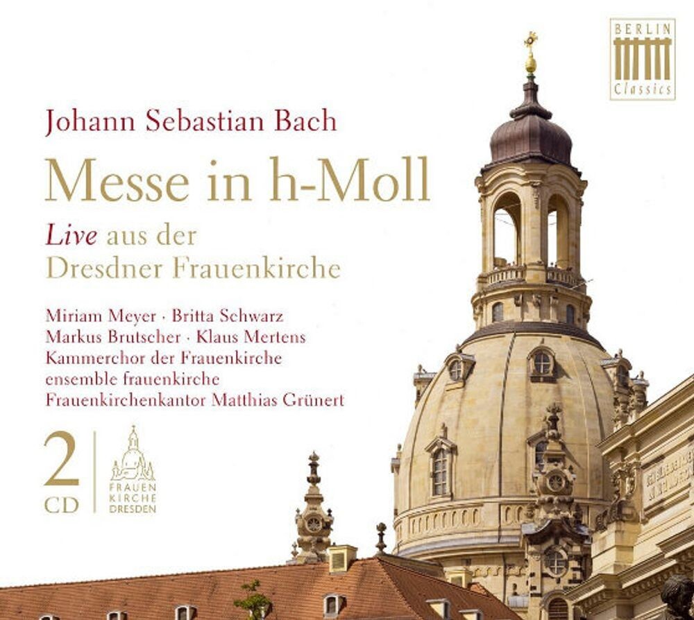 Диск CD Bach J.S.: Mass In B Minor - Johann Sebastian Bach, Matthias Grünert, Ensemble Frauenkirche, Kammerchor der Frauenkirche
Диск CD Bach J.S.: Mass In B Minor - Johann Sebastian Bach, Matthias Grünert, Ensemble Frauenkirche, Kammerchor der Frauenkirche