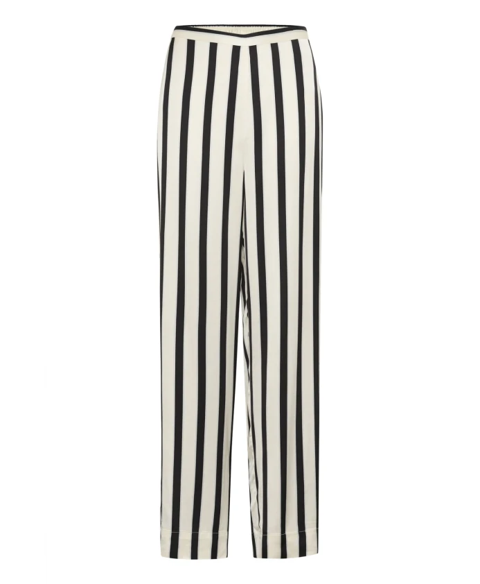 Полосатые черно-белые брюки Soaked In Luxury, мультиколор
Полосатые черно-белые брюки Soaked In Luxury, мультиколор
