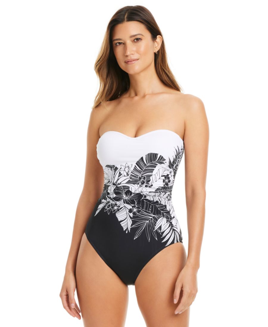 Женский двухцветный слитный купальник-бандо двойного назначения Bleu by Rod Beattie, Black
Женский двухцветный слитный купальник-бандо двойного назначения Bleu by Rod Beattie, Black